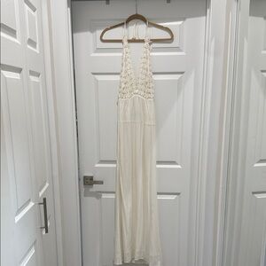 For love and lemons white maxi dress size small